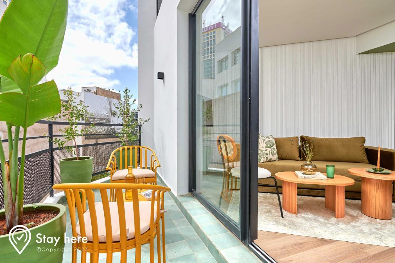 Stayhere Casablanca - Maarif - Elite Residence Eksteriør billede
