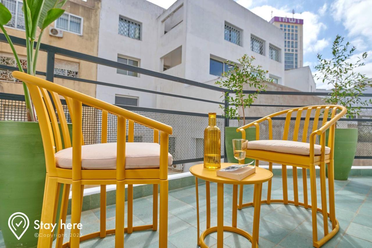 Stayhere Casablanca - Maarif - Elite Residence Eksteriør billede