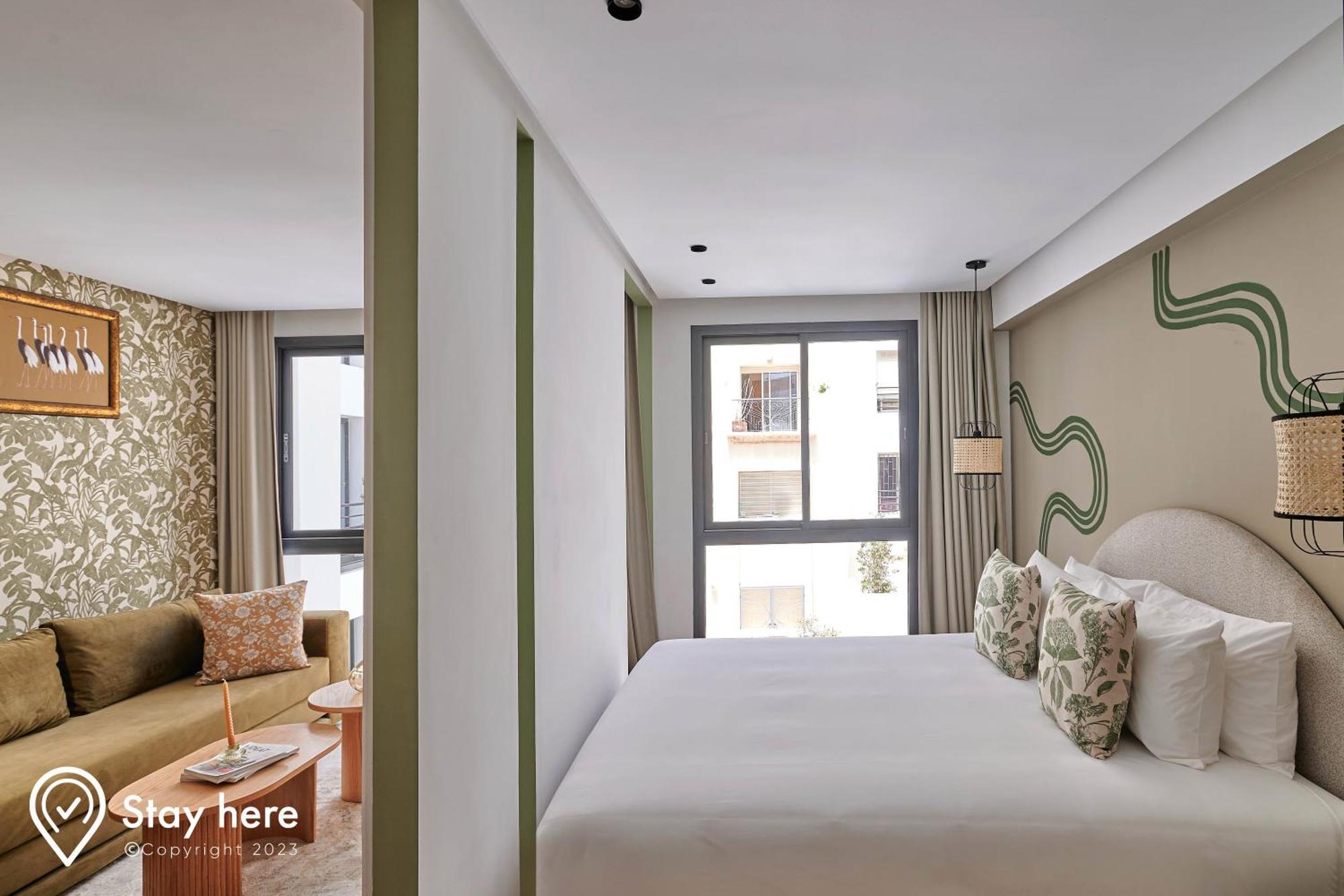 Stayhere Casablanca - Maarif - Elite Residence Eksteriør billede
