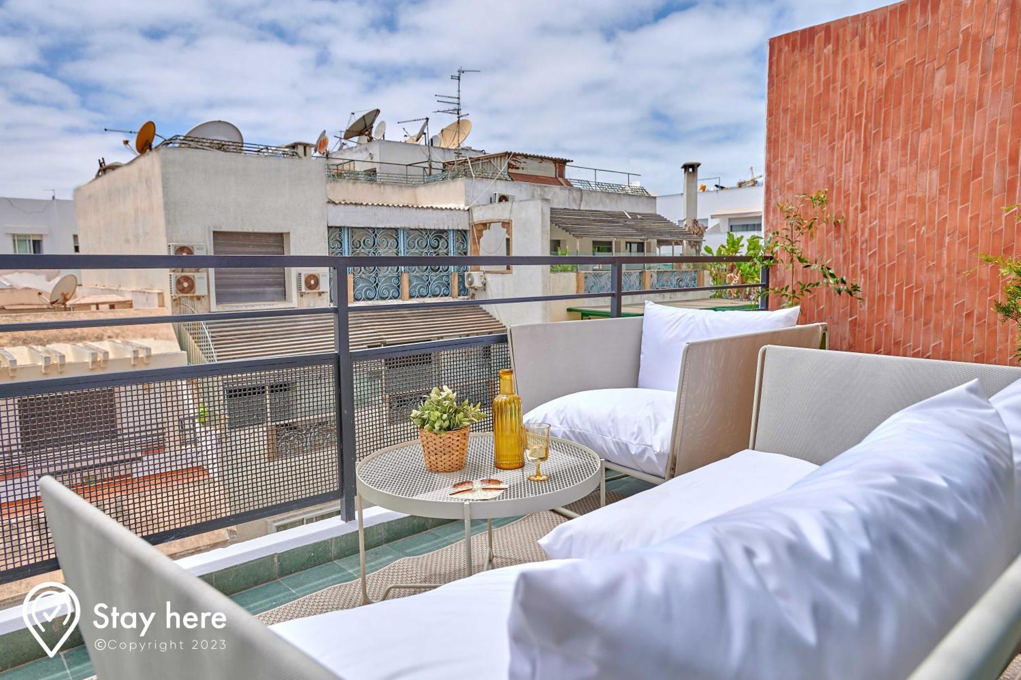 Stayhere Casablanca - Maarif - Elite Residence Eksteriør billede